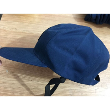 澳颜莱地勤机务夏帽地勤长檐帽夏工作帽 蓝帽棒球太阳帽空地勤帽子