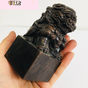 道教法器道家用品道士法印狮子印章真武大帝狮子印真武印木 1号真武