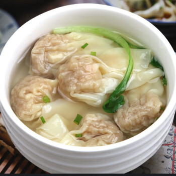 p蝦肉餛飩 港式鮮蝦雲吞皇12只 鮮蝦鮮肉餛飩港式點心方便速食早點