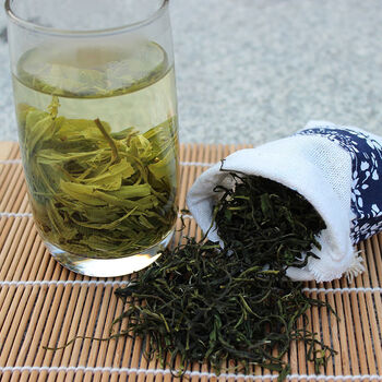 2021新茶霄坑茶叶有机绿茶安徽池州肖坑特产高山富硒茶500g