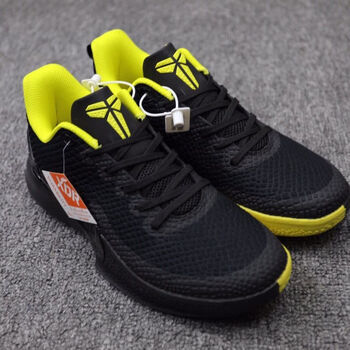 曼巴 mamba focus ep实战缓震篮球鞋黑黄生胶男鞋运动鞋 黑黄 44.