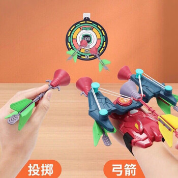 黑科技喷射器喷蜘蛛网手腕式玩具吐丝器绳索抖音同款 手腕飞镖发射器