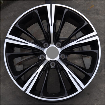 诚迈适配宝马电镀轮毂320328525530740730181920寸改装轮毂黑色亮面20