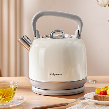 格立高电热水壶304不锈钢大容量a家用开水壶快壶全自动断电烧水2l珍珠
