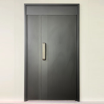 别墅大门入户门家用进户门极简装甲门豪华子母门豪华定制浇筑款铸铝门