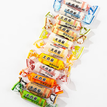 大白兔奶糖七夕糖果散装零食奖励学生送女友送男朋友80怀旧 11种口味