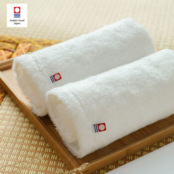 Xhayashi日本进口今治毛巾加大加厚成人洗脸巾纯棉 柔软舒适强吸水家用情侣毛巾婴儿面巾礼盒装雪绒花毛巾两条装白 75 34cm 图片价格品牌报价 京东