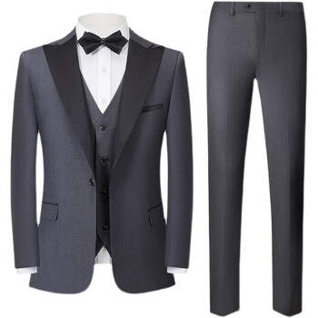 燕尾服男士燕尾服修身西服套装舞台演出表演合唱主持人婚礼宴会指挥