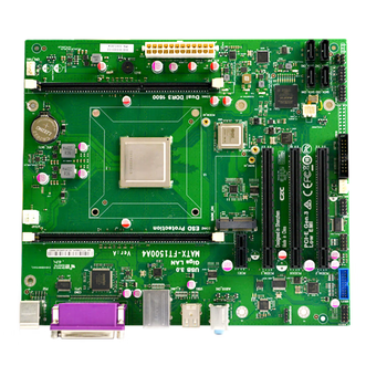 飞腾1500主板 ft1500主机diy 银河麒麟系统 中标麒麟系统 卡其色 diy