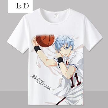 黑子的篮球t恤黑子哲也火神大我赤司动漫周边男女短袖衣服夏1 6码 100cm 图片价格品牌报价 京东