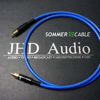 水木风德国sommer cable 75欧 hifi rca数字同轴线 bnc数码信号线
