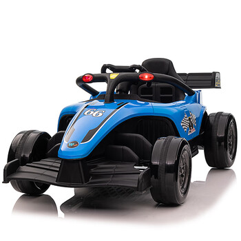 f1赛车可驾驶卡丁车儿童电动车四轮汽车宝宝童车小孩车人电力驱动 f1