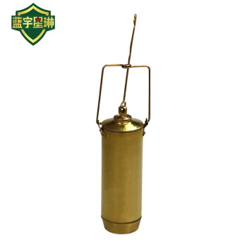 博瑞特 FSBRT 油库 油料器材 重油采样器/原油取样器瓶 1个 黄铜重油采样器500ml