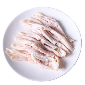 无骨鸭掌350g新鲜冷冻去骨鸭爪生鸭爪新鲜脱骨鸭爪剔骨鸭脚涮火锅食材