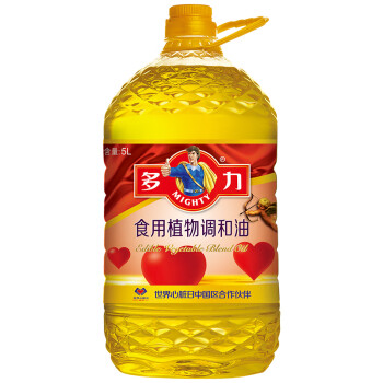 多力食用植物调和油5l桶新老包装随机发货