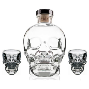 小牛洋酒 加拿大凯世透水晶头骨骷髅头伏特加 Crystal Head Vodka