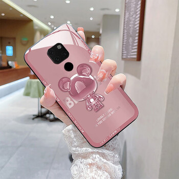 gliruis 华为mate20手机壳玻璃液态华为mate20pro男款女生保护套防摔