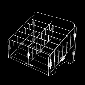 曲珞亚克力管理收纳盒桌面多格整理架易安装防水多用收纳盒一个价bg