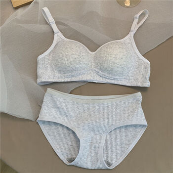 浅灰色套装>大码学生文胸女的穿的内衣小女生14岁 38/85ab>15岁12岁