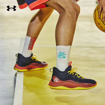 安德玛underarmour库里curryhovrsplash男子透气运动篮球鞋3024719