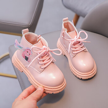 巴拉巴拉女童短靴秋季春季女宝宝女孩靴子翅膀公主鞋马