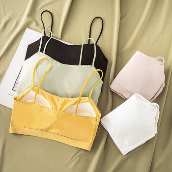 avaden少女文胸高中生15到18岁发育期大学生裹胸内衣夏薄16美背背心