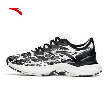 缓震训练跑鞋情侣2023春季轻便专业减震运动鞋男鞋 -11黑/象牙白 41