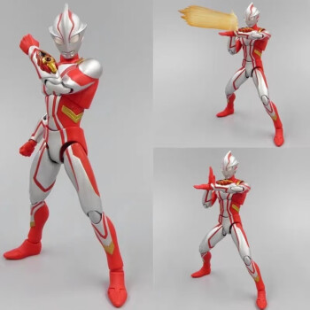 赛罗奥特曼玩具动人偶黄金耀特利迦艾克斯塞shf无限变形 梦比优斯(17