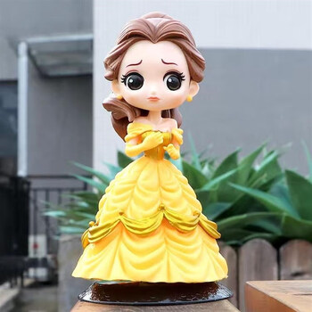 迪士尼disney冰雪奇缘爱莎艾公主安娜盲盒玩偶白雪玩具摆件小女孩生日