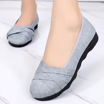 加肥加大码老北京布鞋女鞋子特大码鞋41一43夏季薄溥款单鞋35305812