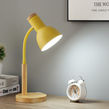 欧司朗台灯北欧小台灯学习led书桌眼学生宿舍寝室写字插电式ins少女