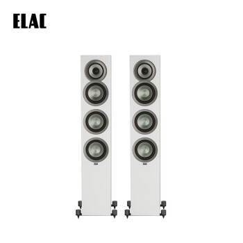 意力（ELAC）德国 ELAC 意力音响 UNI-FI SILM 系列 FS U5 落地音箱高保真发烧音响 白色