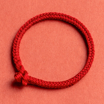 一念虎本命年男女编织绳好运红绳手链手工编制金刚结闺蜜小手绳手腕