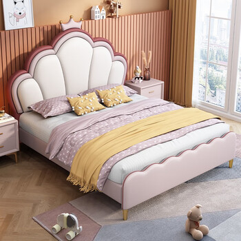 5m经济型储物床 单床 20cm乳胶床垫 1.35米*2.0米三抽结构