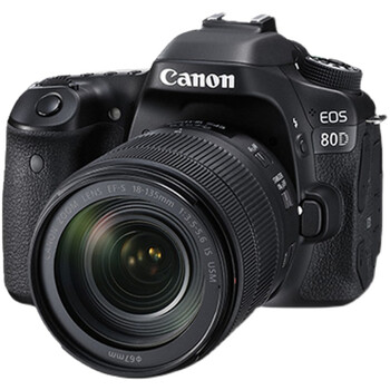 佳能eos80d70d60d级中端单反入门高清数码旅游家用相机国行80d配18135
