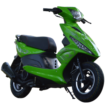 125cc鬼火踏板车摩托车轻便代步用车 燃油国四电喷摩托车 男女装助力