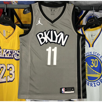 篮网队11号欧irving文球衣7号杜兰特75周年哈登城市版篮球服套装 紫色