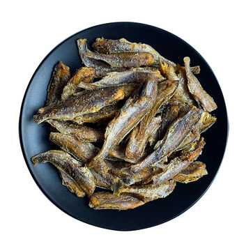 mpdq香酥即食小黄鱼酥鱼干休闲海鲜黄花鱼吃的零食熟小吃食品500g50g