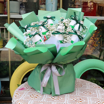 零食花束生日礼物表白送女友老婆全国同城配送 11瓶娃哈哈花束(代买)