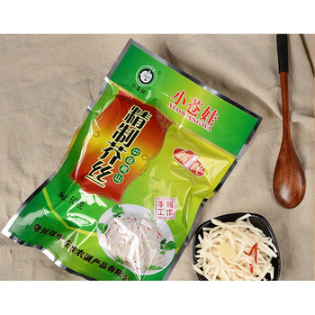 河南特产呛鼻子芥菜丝芥丝500g袋装辣疙瘩丝咸菜500克芥丝8袋共8斤