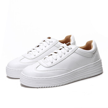 32 33码单鞋2019新款厚底百搭34运动休闲鞋女 白色 31