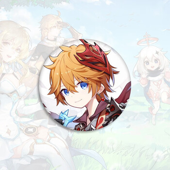 妲吧唧原神徽章q版亮膜超萌草神妮露赛诺雷神万叶魈吧唧 q版公子徽章