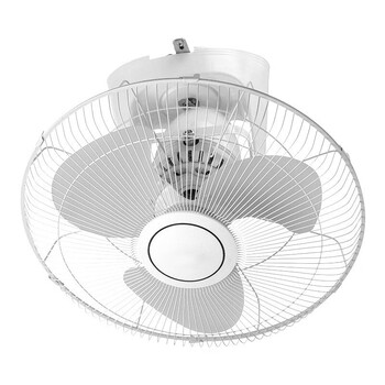 佑宏 吸顶扇摇头扇 吊顶风扇学校工程电风扇 16寸胶叶 不带调速器