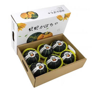 梨花朵朵山东正宗贝贝南瓜6颗礼盒装 南瓜栗香小南瓜 健康轻食 新鲜