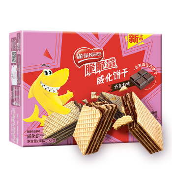 雀巢巧克力威化饼干图片