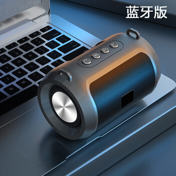 索尼ai蓝牙音箱小音响超重低音炮迷你无线家用户外车载电脑大音量浅