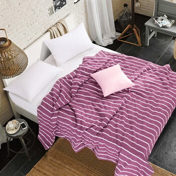 黄河口老粗布 棉被方格  全棉纯棉格子 时尚简约棉被多款可选被子被芯