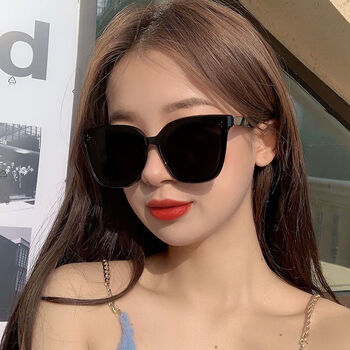 龙小幺墨镜女款酷眼镜ins高颜值炸街高级感拍照专用圆脸大脸显瘦网红