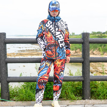 优旭钓鱼服套装冬季套装保暖服防风防水透气垂钓比赛路亚矶钓海钓抓