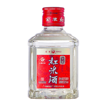 红荔牌hongli金装红米酒30度米香型广东米酒150ml白酒单瓶装